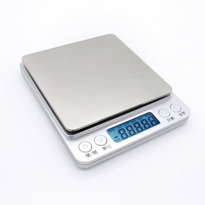 繁體中文版 《不鏽鋼電子秤500g/3000g》廚房秤 烘焙秤 料理秤1