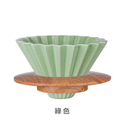 《彩色木托濾杯》16