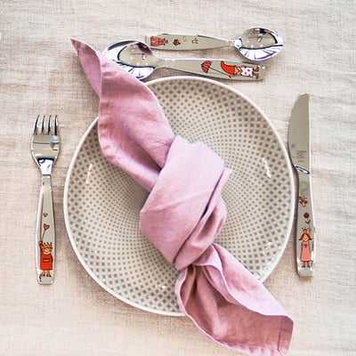 《 德國雙人牌 /兒童餐具組/埃米爾公主》TWIN KIDS/07136-210-0【平行輸入】5