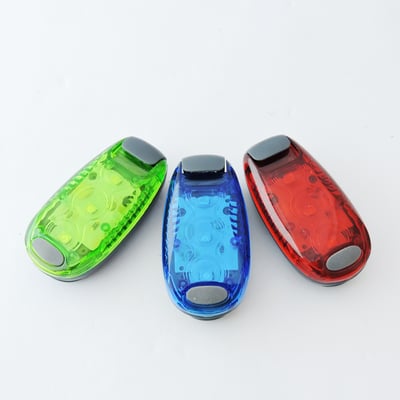 《LED夜間安全警示燈》跑步燈/綁腿燈/內附2顆電池12