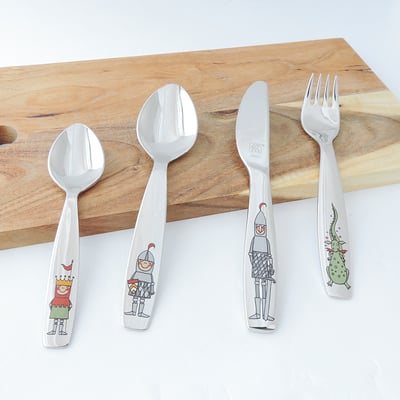 《 德國雙人牌 兒童餐具組/騎士系列》TWIN KIDS/07132-210-0【平行輸入】6