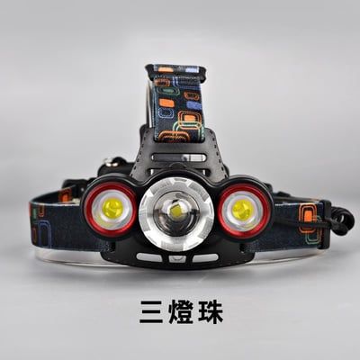 《可調焦T6強光 頭燈》夜跑/夜釣/夜騎/頭燈5