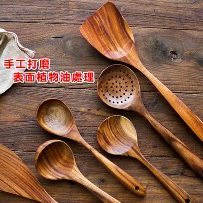 《相思木鍋鏟七件組》6