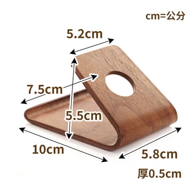 木製良品《創意曲木手機座》手機支架 手機座 追劇神器 原木手機架5
