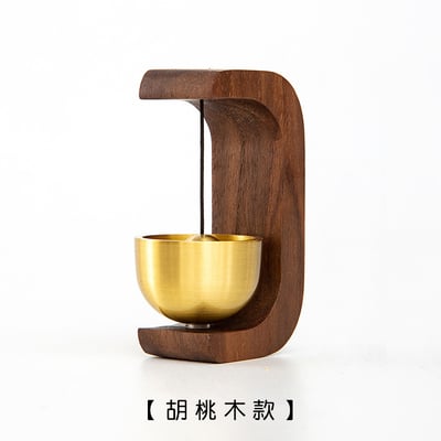 《日式實木多巴胺風鈴/U形》櫸木/胡桃木15