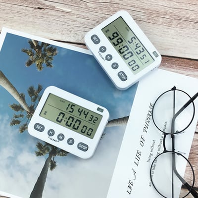 《 雙屏計時器 》定時器  時間管理 時鐘 鬧鐘3