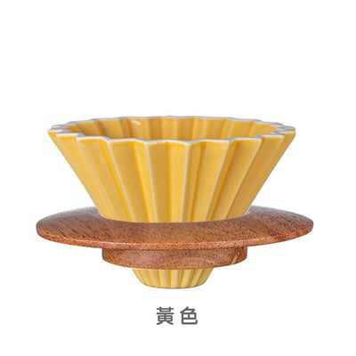 《彩色木托濾杯》14