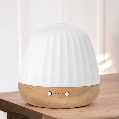 《白玉菊石實木底座香薰》180ml1