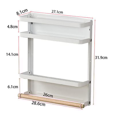 《磁吸冰箱多功能掛架》4