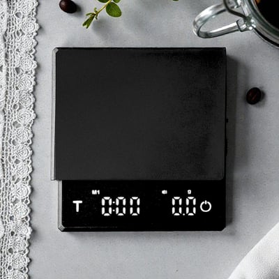《迷你咖啡電子秤》2000.0/0.1g 可計時 (非交易用秤) 料理秤 電子秤 迷你秤 計時秤 咖啡秤10