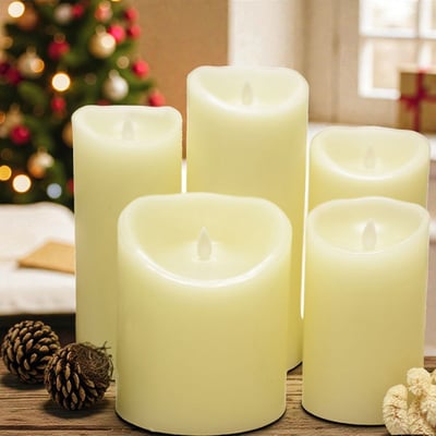 《浪漫LED蠟燭》燭芯仿真搖擺5