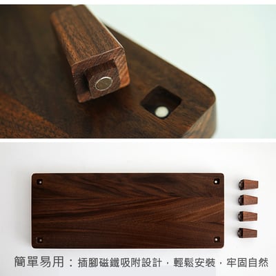 木製良品《Mini置物架》辦公桌收納架6