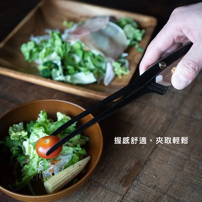 《可立放木柄烤肉夾》7