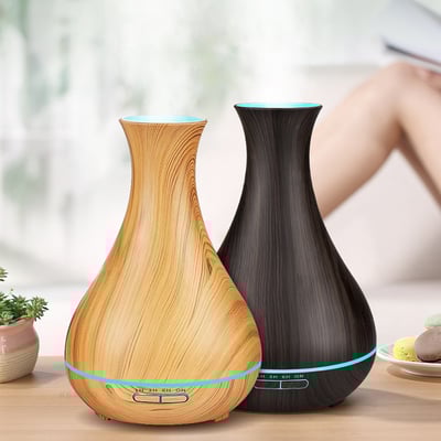 《平頂花瓶香薰機》古典自然家居香薰可用純精油9