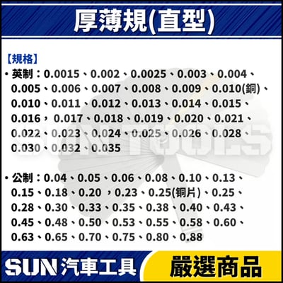 N 32片 厚薄規(公制/英制)3