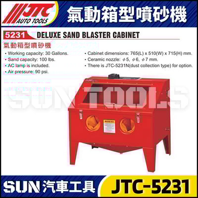 JTC-5231 氣動式噴砂機1