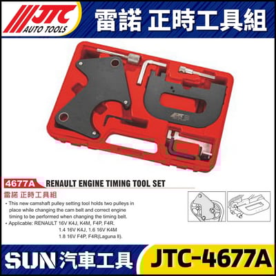 JTC-4677A  雷諾 正時工具組1