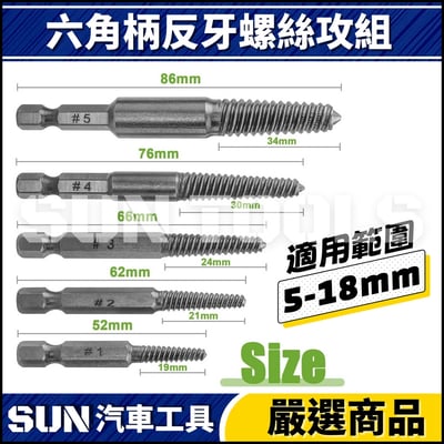 N 六角柄反牙螺絲攻2