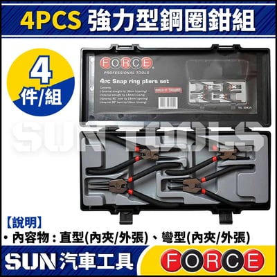 FORCE 強力型鋼圈鉗組1