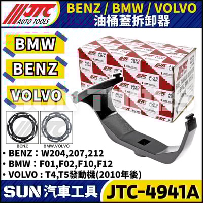 JTC-4941A BENZ/BMW/VOLVO 油桶蓋拆卸器2