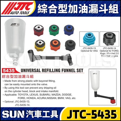 JTC-5435 綜合型加油漏斗組1