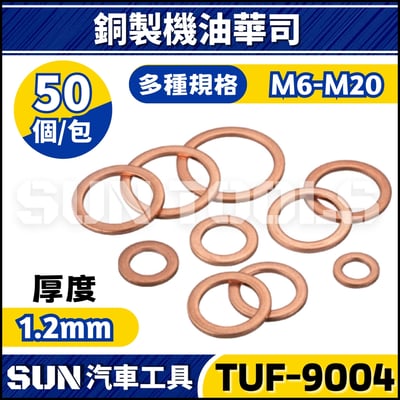 TUF-9004 銅製機油華司1