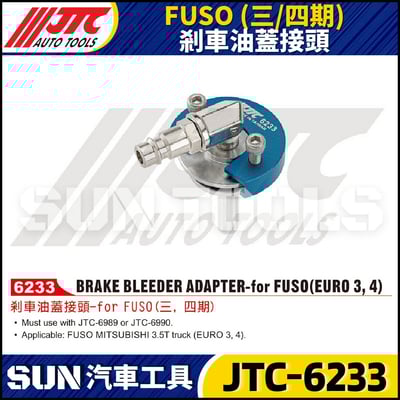 JTC-6233 FUSO (三 / 四期) 剎車油蓋接頭1