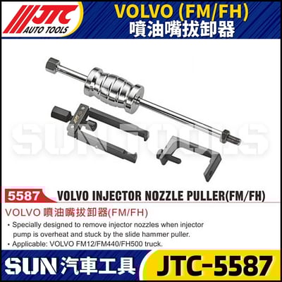 JTC-5587 VOLVO (FM/FH) 噴油嘴拔卸器1