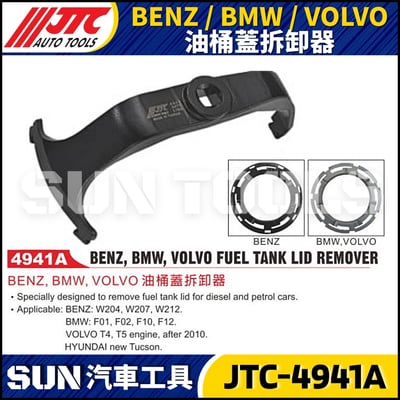 JTC-4941A BENZ/BMW/VOLVO 油桶蓋拆卸器3