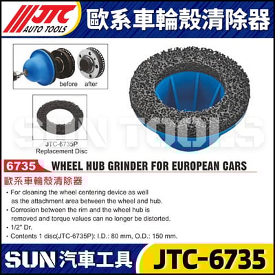 JTC-6735 歐系車輪殼清除器1