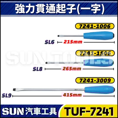 TUF-7241 7242 強力貫通起子(一字/十字)3