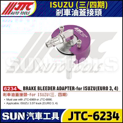 JTC-6234 ISUZU (三 / 四期) 剎車油蓋接頭1