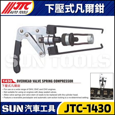 JTC-1430 下壓式凡爾鉗1