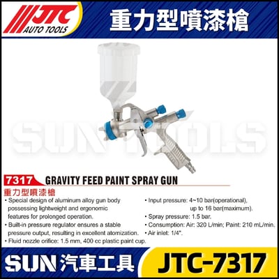 JTC-7317 重力型噴漆槍1