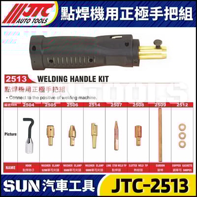 JTC-2513 點焊機用正極手把組1