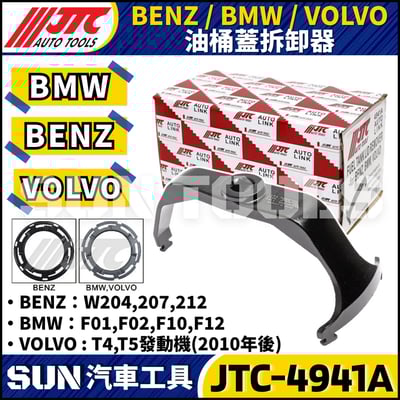 JTC-4941A BENZ/BMW/VOLVO 油桶蓋拆卸器1