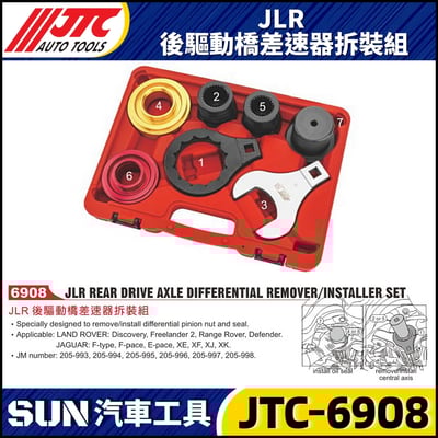 JTC-6908 JLR 後驅動橋差速器拆裝組1