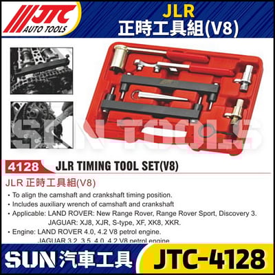 JTC-4128  JLR 正時工具組 (V8)1
