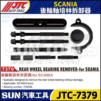 JTC-7379  SCANIA 後輪軸培林拆卸器1