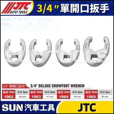 JTC-1962 1963 1964 1965   3/4" 單開口扳手1