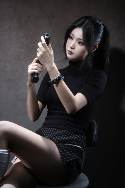 高智氣質中袖上衣4