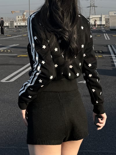 韓系ins星星俏皮日常短外套‎⭑10