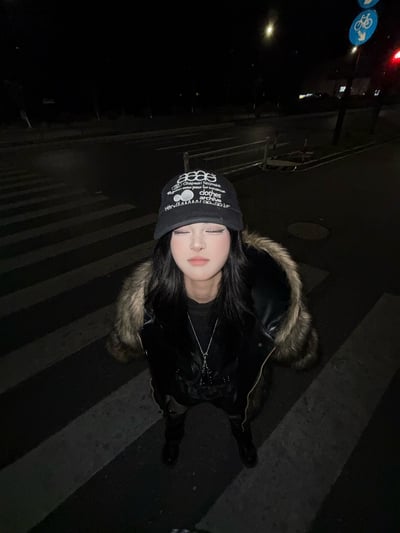 冬季高階皮毛正反兩穿外套9