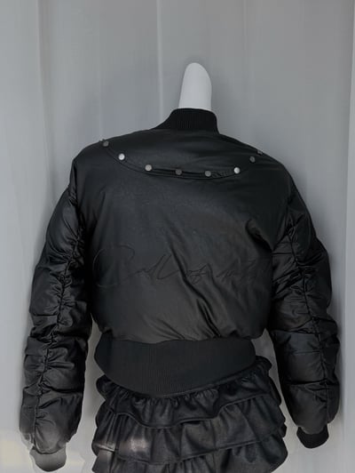 卯釘質感小眾短板羽絨外套16