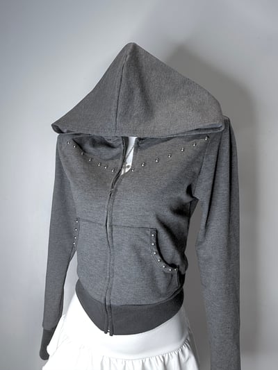 個性簡約铆釘短外套8