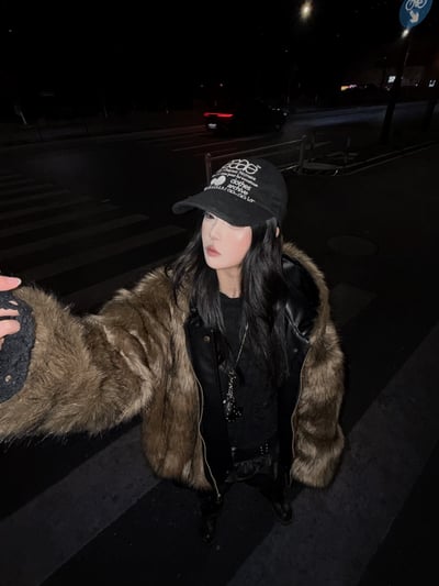 冬季高階皮毛正反兩穿外套10