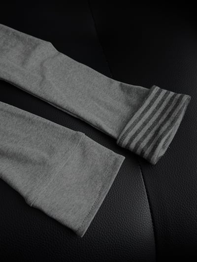 親膚收腰排扣條紋翻領上衣7