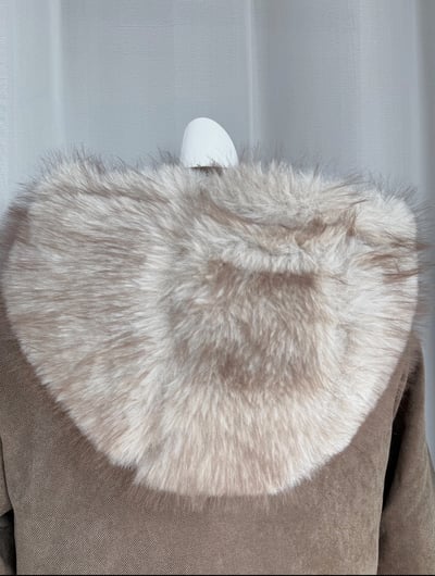 美拉德高領內刷毛合身外套（可拆毛帽）22