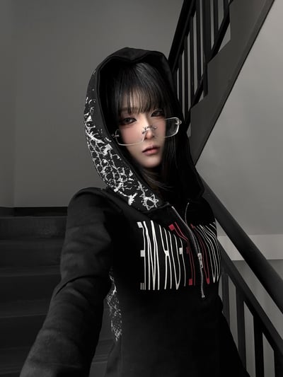 太酷啦！y2k亞文化修身辣妹短款上衣1