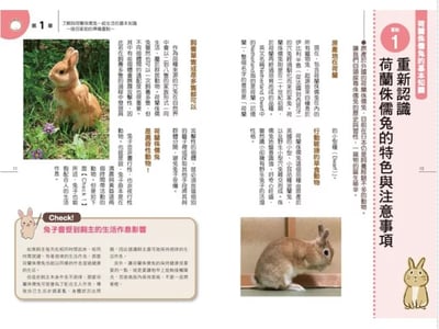 《書》第一次養荷蘭侏儒兔就上手 ネザーランドドワーフ 飼育バイブル 長く元気に暮らす50のポイント2